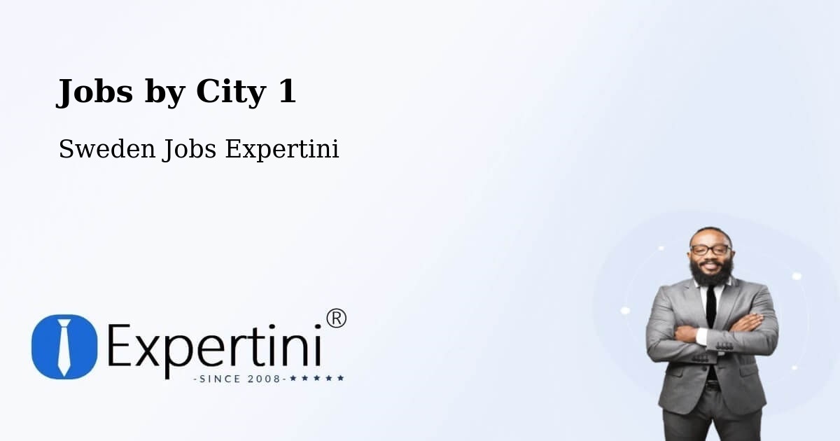 City Jobs in Sweden - Expertini